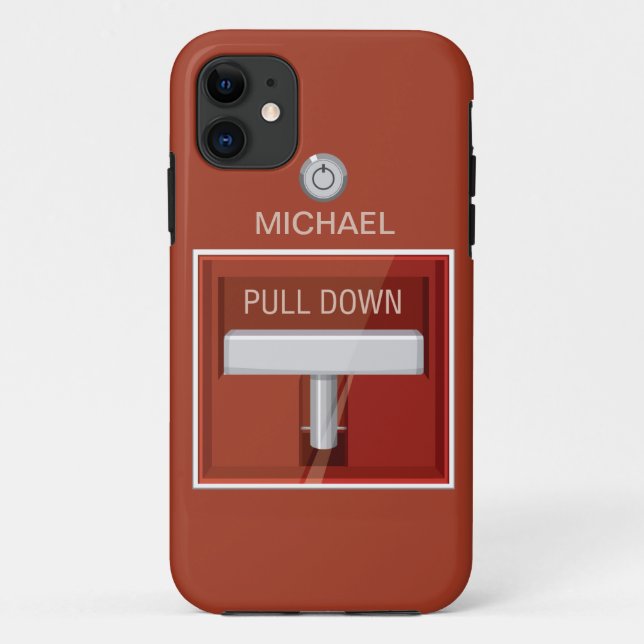 Coques Case-Mate iPhone Station d'alarme d'incendie (Dos)