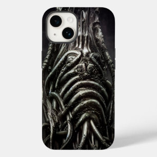 Coque Pour iPhone 14 Statue Alien foncée d'une ancienne horreur Eldritc
