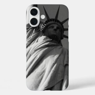 iPhone 16 Plus Case statue de la liberté grise