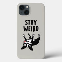 Stay Weird Funny Boston Terrier Dog