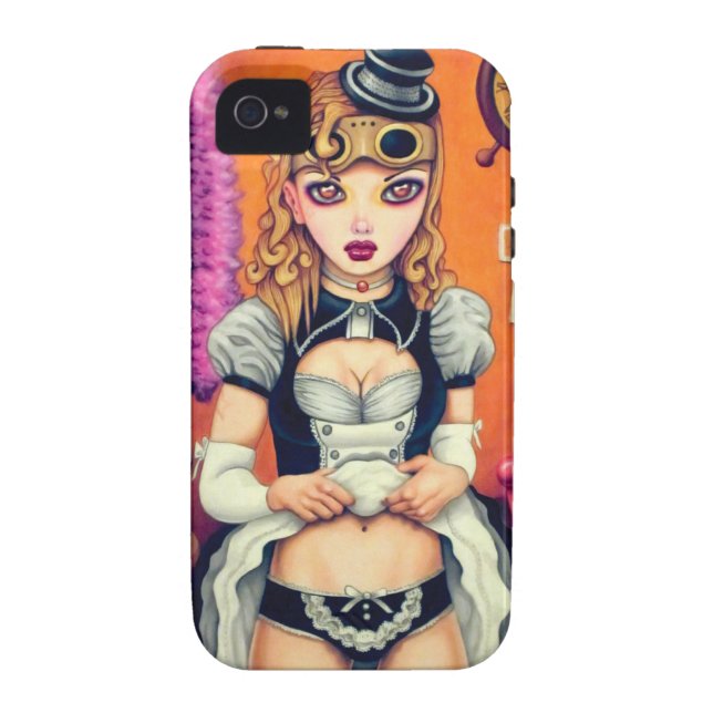 Coques Case-Mate iPhone Steampunk Lolita : Victoria (Dos)