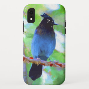 Case-Mate iPhone Case Steller's Jay Painting - Art original pour oiseaux
