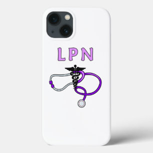 iPhone 13 Case Stéthoscope des infirmières LPN