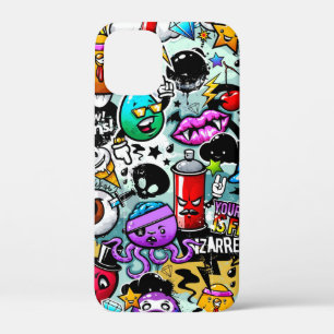 Case-Mate iPhone Case Sticker Crazy Lèvres crâne spray Graffiti