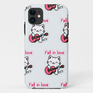 Case-Mate iPhone Case Sticker "Fall in Love Kitty"