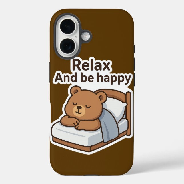 Coques Case-Mate iPhone Sticker pour ours mignon (Verso)
