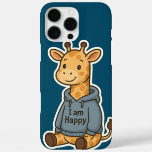 Coques iPhone 16 Pro Max Sticker Sweat - shirt à capuche de la Giraffe Cute