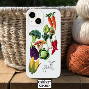 Coque Pour iPhone 14 Stickerbomb Y2K Crochet Vegetable Nom du collage