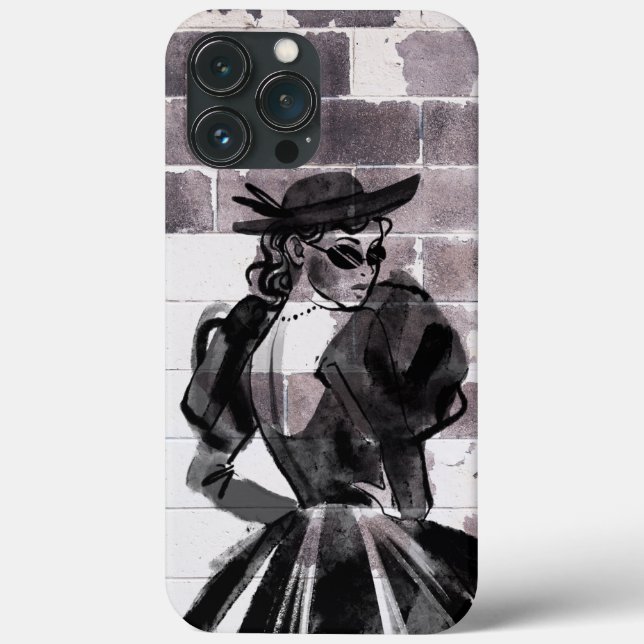 Coques Case-Mate iPhone "Street Muse - La mode au mur" (Verso)