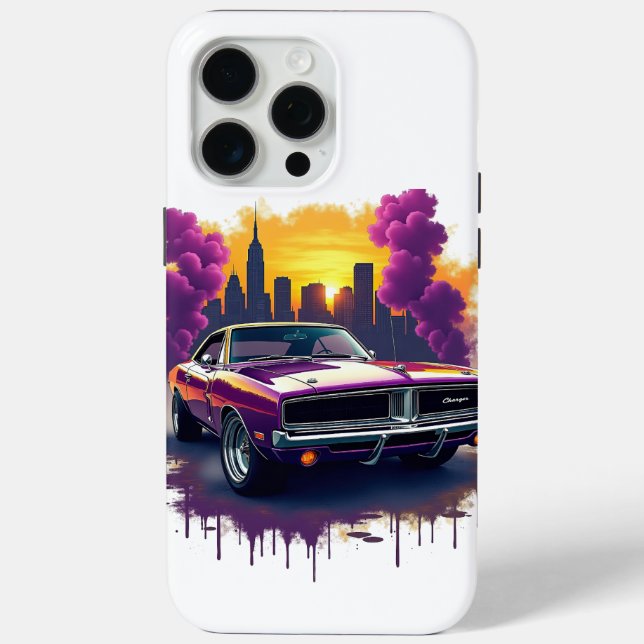 Coques Case-Mate iPhone Street Style Muscle Car  (Verso)