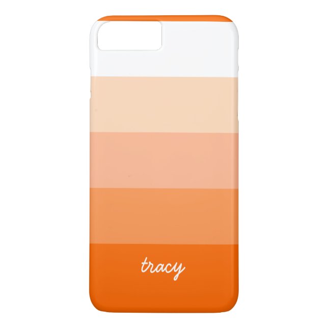 Coques Case-Mate iPhone Stripes tendance moderne personnalisées (Dos)