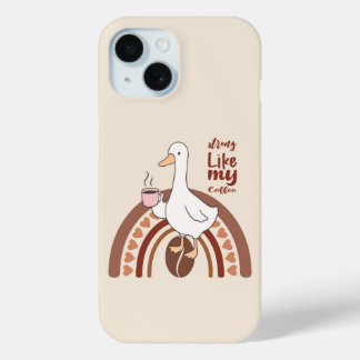 Coque Pour iPhone 15 Strong Coffee iPhone / iPad case