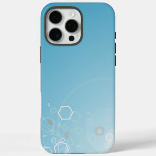 Coques iPhone 16 Pro Max Structure moléculaire Abstraite (tous les téléphon