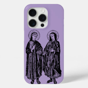Coque iPhone 15 Pro Sts. Côme et Damien Saints patrons de la santé