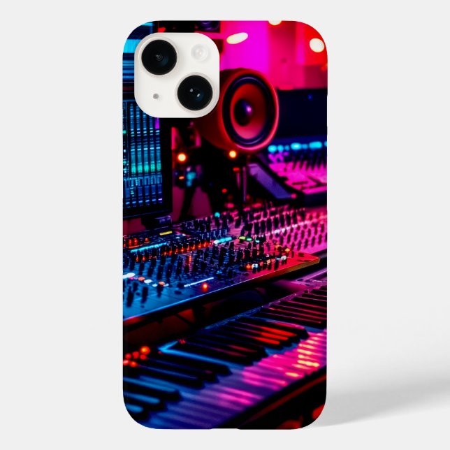 Coques Case-Mate iPhone Studio de musique à domicile (Verso)