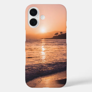 Coque Pour iPhone 16 Stunning Beach Sunset