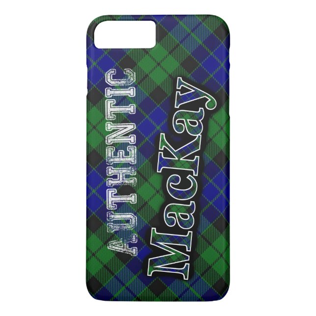 Coques Case-Mate iPhone Style authentique Clan MacKay Scottish Tartan Desi (Dos)
