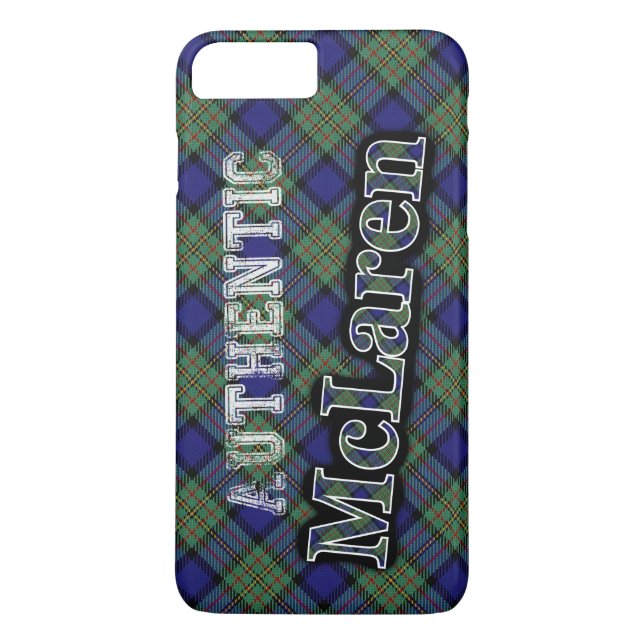 Coques Case-Mate iPhone Style authentique Clan McLaren Scottish Tartan Des (Dos)