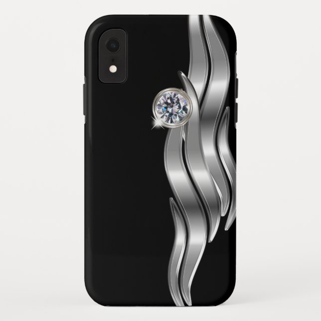 Coques Case-Mate iPhone Style bijou de lingerie brillant (Dos)