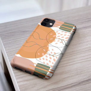 Case-Mate iPhone Case Style chic Pink vert Abstrait esthétique motif
