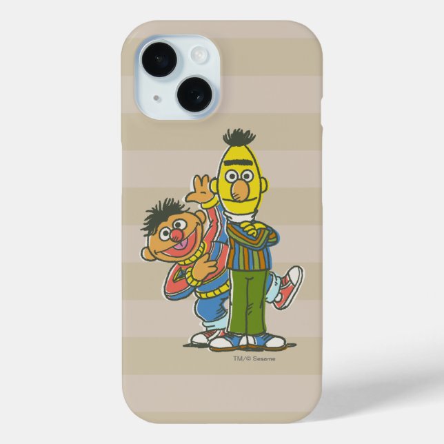 Coques Case-Mate iPhone Style classique Bert et Ernie (Verso)