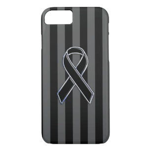 Coque Case-Mate Pour iPhone Style de bandes Noir Sensibilisation au ruban