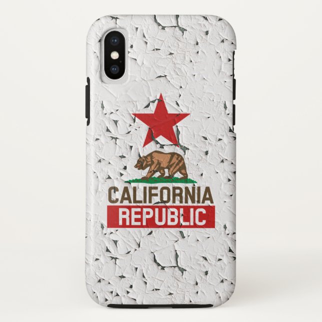Coques Case-Mate iPhone Style de peinture Peinture de la Californie (Dos)