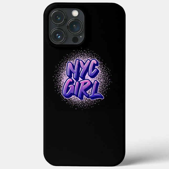 Coques Case-Mate iPhone Style Graffiti pour fille NYC (Verso)