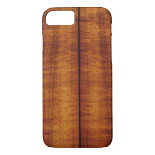 Case-Mate iPhone Case Style hawaïen fendu de stupéfaction Koa Longboard