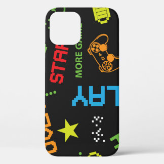 Case-Mate iPhone Case Style Jeu Pixel : Abstrait sans couture.