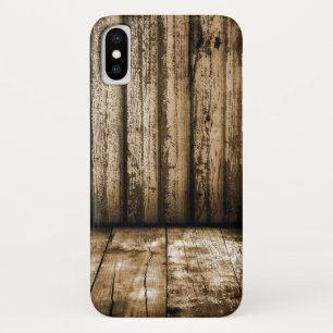 Etui iPhone Case-Mate Style Moderne de Bois Grunge Planches Effet 2D