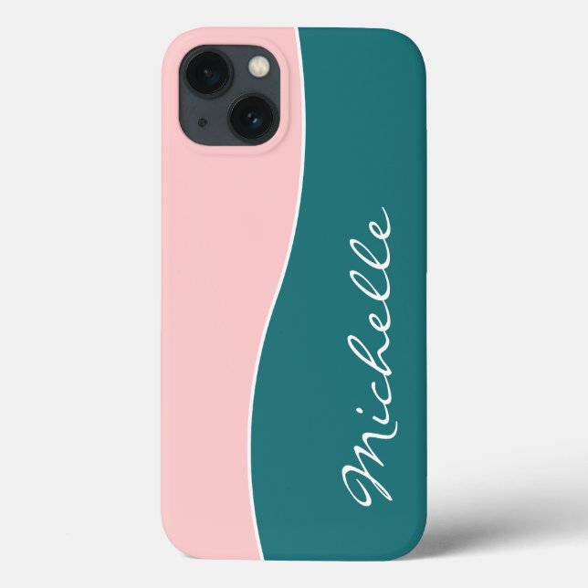Coques Case-Mate iPhone Style Monogramme féminin (Verso)