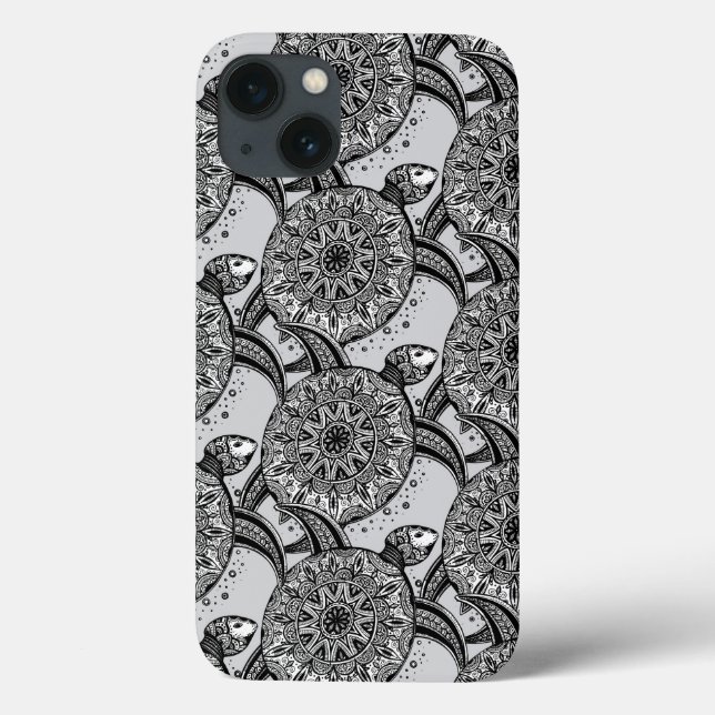 Coques Case-Mate iPhone Style Turtle Motif (Verso)