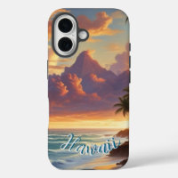 Style vintage Hawaiian Travel Honolulu Mid-Pacific