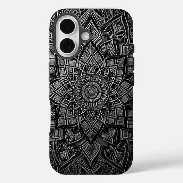 Coques Case-Mate iPhone Stylish Mandala Phone Case  (Verso)