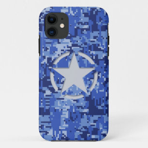 Coque Case-Mate Pour iPhone Stylo étoilé Vintage Décor Marine Camo numérique b