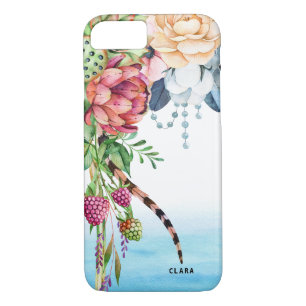 Case-Mate iPhone Case Succulents et fleurs colorés Composition