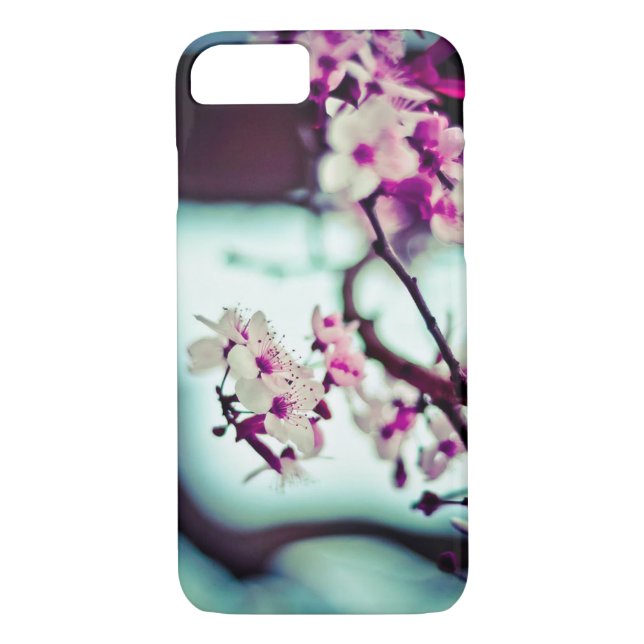 Coques Case-Mate iPhone Succursale en fleurs de cerisier (Dos)