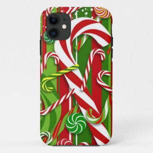 Case-Mate iPhone Case Sucre de canne Noël