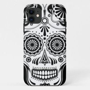 Coques Pour iPhone Sucrez le jour d'art de crâne du cas iPhone5 mort