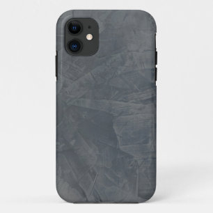 Coque iPhone 11 Suède Grise