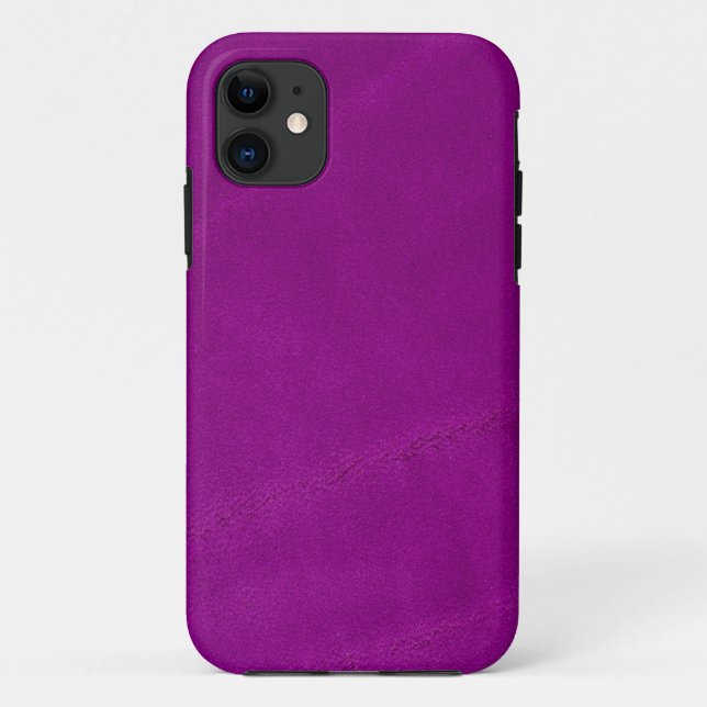 Coques Case-Mate iPhone Suède pourpre (Dos)