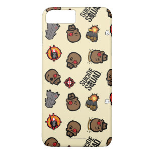 Etui iPhone Case-Mate Suicide Squad   Deadshot Emoji Pattern