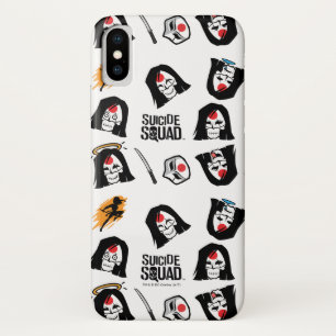 Coques Pour iPhone Suicide Squad   Katana Emoji Pattern