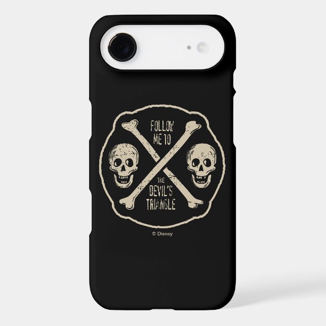 Coques Case-Mate iPhone Suis-moi au triangle du diable (Verso)