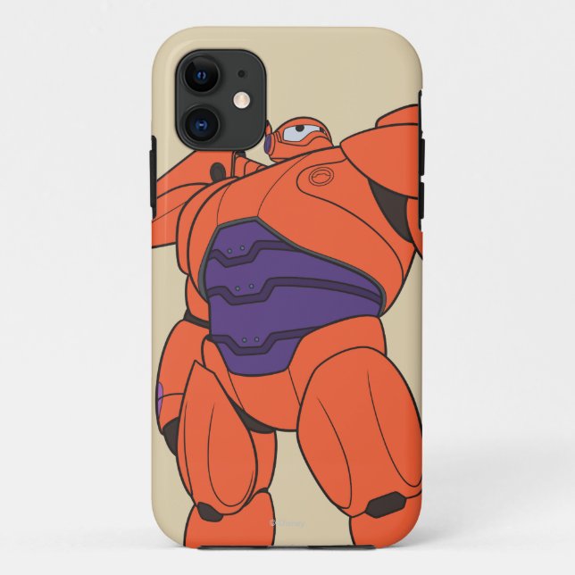 Coques Case-Mate iPhone Suit orange Baymax (Dos)
