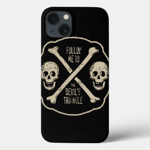 iPhone 13 Case Suivez-moi jusqu'au triangle du diable