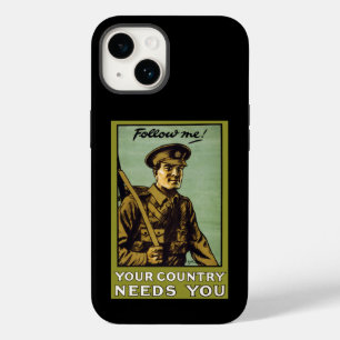 Coque Pour iPhone 14 Suivez-moi ! ~ Votre pays a besoin de vous Case-Ma