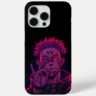 Coque iPhone 15 Pro Max Sukuna Néon Malveillant