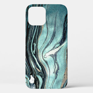 Case-Mate iPhone Case Suminagashi, Art marbré japonais.